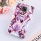 For Motorola Moto G Power (2021) Marble Stitching Horizontal Flip PU Leather Case with Holder & Card Slots & Wallet & Lanyard(Purple)