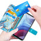 For Motorola Moto G Power (2021) Marble Stitching Horizontal Flip PU Leather Case with Holder & Card Slots & Wallet & Lanyard(Blue)