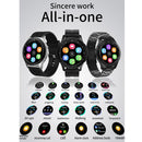 W68 1.54 inch Touch Screen IP67 Waterproof Smart Bracelet, Support Blood Oxygen Monitoring / Bluetooth Call / Heart Rate Monitoring, Style: Steel Strap(Black)