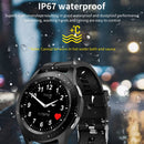 W68 1.54 inch Touch Screen IP67 Waterproof Smart Bracelet, Support Blood Oxygen Monitoring / Bluetooth Call / Heart Rate Monitoring, Style: Steel Strap(Silver)