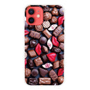 Shockproof Painted Transparent TPU Protective Case For iPhone 12 / 12 Pro(Love Chocolate)