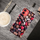 Shockproof Painted Transparent TPU Protective Case For iPhone 12 / 12 Pro(Love Chocolate)