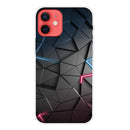 Shockproof Painted Transparent TPU Protective Case For iPhone 12 / 12 Pro(Building blocks Starry Sky)