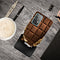 For Samsung Galaxy A52 5G / 4G Shockproof Painted Transparent TPU Protective Case(Chocolate)