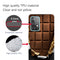 For Samsung Galaxy A52 5G / 4G Shockproof Painted Transparent TPU Protective Case(Chocolate)