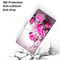 For Samsung Galaxy A52 5G / 4G Coloured Drawing Cross Texture Horizontal Flip PU Leather Case with Holder & Card Slots & Wallet & Lanyard(Wild Rose)