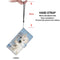 For Samsung Galaxy A52 5G / 4G Coloured Drawing Cross Texture Horizontal Flip PU Leather Case with Holder & Card Slots & Wallet & Lanyard(Snow Puppy)