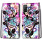 For Alcatel 1S 2021 / 3L 2021 Coloured Drawing Cross Texture Horizontal Flip PU Leather Case with Holder & Card Slots & Wallet & Lanyard(Color Bottom Hollow Flower)