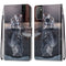 For Alcatel 1S 2021 / 3L 2021 Coloured Drawing Cross Texture Horizontal Flip PU Leather Case with Holder & Card Slots & Wallet & Lanyard(Cat Becomes Tiger)