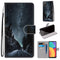 For Alcatel 1S 2021 / 3L 2021 Coloured Drawing Cross Texture Horizontal Flip PU Leather Case with Holder & Card Slots & Wallet & Lanyard(Mountain Road Starry Sky)