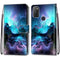 For Alcatel 1S 2021 / 3L 2021 Coloured Drawing Cross Texture Horizontal Flip PU Leather Case with Holder & Card Slots & Wallet & Lanyard(Colorful Clouds)