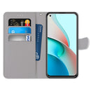 For Xiaomi Redmi Note 9T / Note 9 5G Coloured Drawing Cross Texture Horizontal Flip PU Leather Case with Holder & Card Slots & Wallet & Lanyard(Frog Kitten)