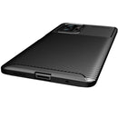 For Xiaomi Redmi Note 10 Pro / Note 10 Pro Max Carbon Fiber Texture Shockproof TPU Case(Blue)