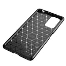 For Xiaomi Redmi Note 10 Pro / Note 10 Pro Max Carbon Fiber Texture Shockproof TPU Case(Blue)