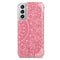 For Samsung Galaxy S21 5G Blooming Mandala Embossed Pattern Magnetic Horizontal Flip Leather Case with Holder & Card Slots & Wallet(Pink)
