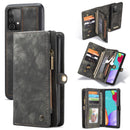 For Samsung Galaxy A52 5G / 4G CaseMe Detachable Multifunctional Horizontal Flip Leather Case, with Card Slot & Holder & Zipper Wallet & Photo Frame(Black)