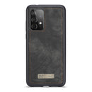 For Samsung Galaxy A52 5G / 4G CaseMe Detachable Multifunctional Horizontal Flip Leather Case, with Card Slot & Holder & Zipper Wallet & Photo Frame(Black)