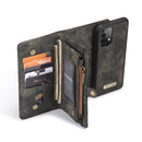 For Samsung Galaxy A52 5G / 4G CaseMe Detachable Multifunctional Horizontal Flip Leather Case, with Card Slot & Holder & Zipper Wallet & Photo Frame(Black)