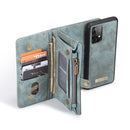 For Samsung Galaxy A52 5G / 4G CaseMe Detachable Multifunctional Horizontal Flip Leather Case, with Card Slot & Holder & Zipper Wallet & Photo Frame(Blue)