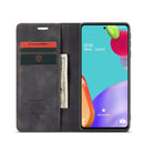 For Samsung Galaxy A52 5G / 4G CaseMe 013 Multifunctional Horizontal Flip Leather Case with Holder & Card Slot & Wallet(Black)
