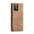 For Samsung Galaxy A52 5G / 4G CaseMe 013 Multifunctional Horizontal Flip Leather Case with Holder & Card Slot & Wallet(Brown)