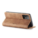 For Samsung Galaxy A52 5G / 4G CaseMe 013 Multifunctional Horizontal Flip Leather Case with Holder & Card Slot & Wallet(Brown)
