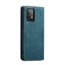 For Samsung Galaxy A52 5G / 4G CaseMe 013 Multifunctional Horizontal Flip Leather Case with Holder & Card Slot & Wallet(Blue)
