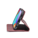 For Samsung Galaxy A52 5G / 4G CaseMe 013 Multifunctional Horizontal Flip Leather Case with Holder & Card Slot & Wallet(Wine Red)