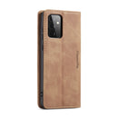 For Samsung Galaxy A72 5G / 4G CaseMe 013 Multifunctional Horizontal Flip Leather Case with Holder & Card Slot & Wallet(Brown)