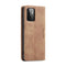 For Samsung Galaxy A72 5G / 4G CaseMe 013 Multifunctional Horizontal Flip Leather Case with Holder & Card Slot & Wallet(Brown)