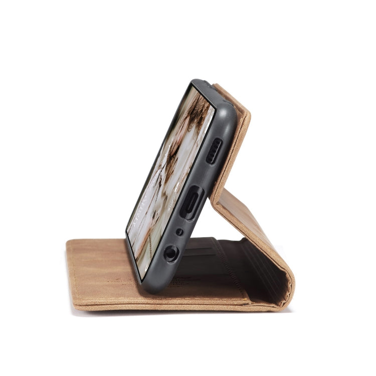 For Samsung Galaxy A72 5G / 4G CaseMe 013 Multifunctional Horizontal Flip Leather Case with Holder & Card Slot & Wallet(Brown)
