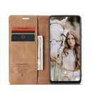 For Samsung Galaxy A72 5G / 4G CaseMe 013 Multifunctional Horizontal Flip Leather Case with Holder & Card Slot & Wallet(Brown)