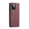 For Samsung Galaxy A72 5G / 4G CaseMe 013 Multifunctional Horizontal Flip Leather Case with Holder & Card Slot & Wallet(Wine Red)