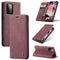 For Samsung Galaxy A72 5G / 4G CaseMe 013 Multifunctional Horizontal Flip Leather Case with Holder & Card Slot & Wallet(Wine Red)