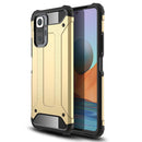 For Xiaomi Redmi Note 10 Pro / Note 10 Pro Max Magic Armor TPU + PC Combination Case(Gold)