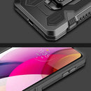 For Motorola Moto G Play (2021) Machine Armor Warrior Shockproof PC + TPU Protective Case(Red)