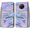 For Xiaomi Redmi Note 9 5G / Note 9T Coloured Drawing Cross Texture Horizontal Flip PU Leather Case with Holder & Card Slots & Wallet & Lanyard(Fluorescent Water Texture)