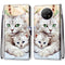 For Xiaomi Redmi Note 9 5G / Note 9T Coloured Drawing Cross Texture Horizontal Flip PU Leather Case with Holder & Card Slots & Wallet & Lanyard(Big Cat Holding Kitten)