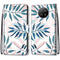 For Xiaomi Redmi Note 9 5G / Note 9T Coloured Drawing Cross Texture Horizontal Flip PU Leather Case with Holder & Card Slots & Wallet & Lanyard(Pink Green Leaf)