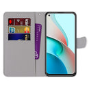 For Xiaomi Redmi Note 9 5G / Note 9T Coloured Drawing Cross Texture Horizontal Flip PU Leather Case with Holder & Card Slots & Wallet & Lanyard(Gradient Colorful Flower)