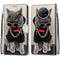 For Xiaomi Redmi Note 9 5G / Note 9T Coloured Drawing Cross Texture Horizontal Flip PU Leather Case with Holder & Card Slots & Wallet & Lanyard(Golden Chain Grey Cat)