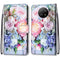 For Xiaomi Redmi Note 9 5G / Note 9T Coloured Drawing Cross Texture Horizontal Flip PU Leather Case with Holder & Card Slots & Wallet & Lanyard(Light Pink Bouquet)