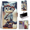 For Samsung Galaxy A12 / M12 Coloured Drawing Cross Texture Horizontal Flip PU Leather Case with Holder & Card Slots & Wallet & Lanyard(Leather Shoes Cat)