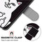 For Samsung Galaxy A12 / M12 Coloured Drawing Cross Texture Horizontal Flip PU Leather Case with Holder & Card Slots & Wallet & Lanyard(Middle Finger White Cat)
