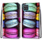 For Samsung Galaxy A12 / M12 Coloured Drawing Cross Texture Horizontal Flip PU Leather Case with Holder & Card Slots & Wallet & Lanyard(Colorful Cakes)