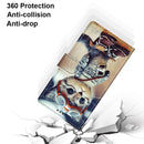 For Samsung Galaxy A52 5G Coloured Drawing Cross Texture Horizontal Flip PU Leather Case with Holder & Card Slots & Wallet & Lanyard(Leather Shoes Cat)