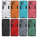 For Xiaomi Mi 11 Punk Armor 2 in 1 PC + TPU Shockproof Case with Invisible Holder(Orange)
