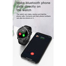 MX12 1.3 inch IPS Color Screen IP68 Waterproof Smart Watch, Support Bluetooth Call / Sleep Monitoring / Heart Rate Monitoring, Style:Steel Strap(Black)
