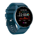ZL02 1.28 inch Touch Screen IP67 Waterproof Smart Watch, Support Blood Pressure Monitoring / Sleep Monitoring / Heart Rate Monitoring(Blue)