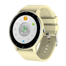 ZL02 1.28 inch Touch Screen IP67 Waterproof Smart Watch, Support Blood Pressure Monitoring / Sleep Monitoring / Heart Rate Monitoring(Gold)